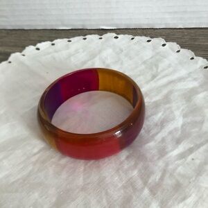 Vtg 90s Metallic Bangle